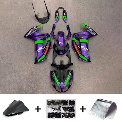 Kit carenatura iniezione in plastica ABS adatto per Kawasaki ER-6F Ninja650 2012-2016