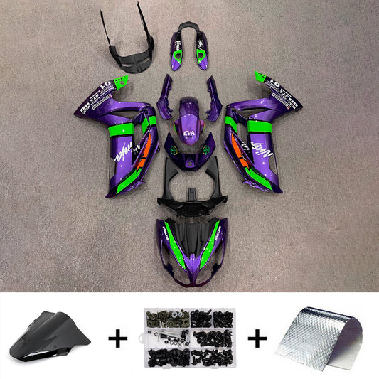 Kit carenatura iniezione in plastica ABS adatto per Kawasaki ER-6F Ninja650 2012-2016