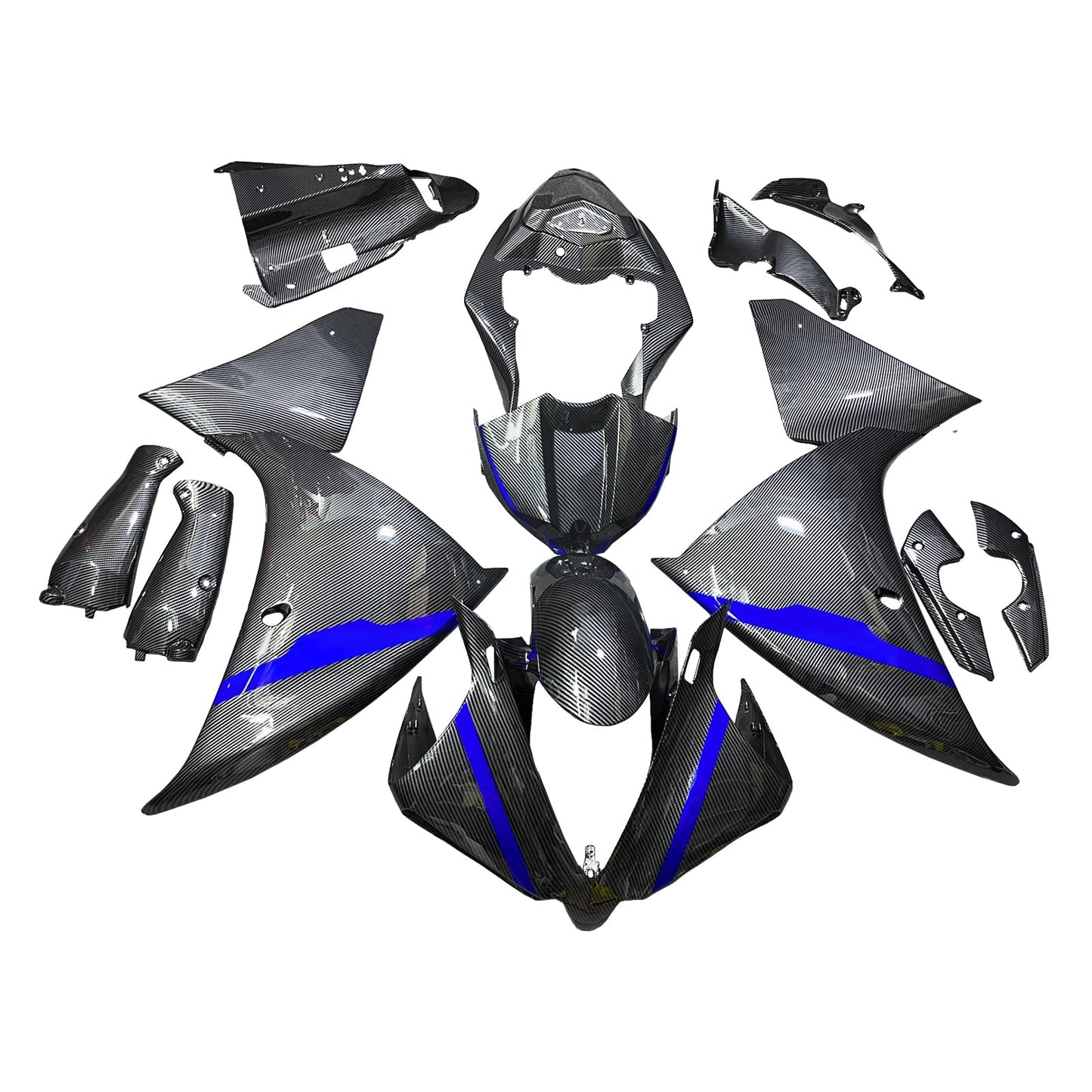 Kit carenatura iniezione plastica ABS per Yamaha YZFR1 YZF-R1 2012-2014