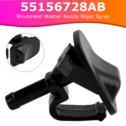 Ugello lavavetri per tergicristallo 55156728AB per Jeep Wrangler JK 2002-2012
