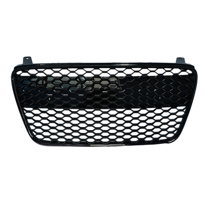 Griglia paraurti anteriore a nido d'ape per Audi R8 2007, colore nero lucido.