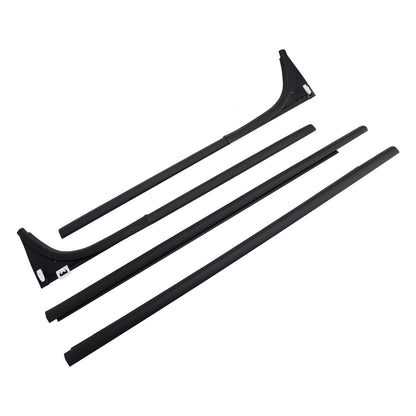4 pezzi di guarnizione interna ed esterna per porta per Mazda BT-50 Pro Pick Up 2012-2019