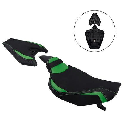 2014-2025 2024 Per Kawasaki Z1000 Parte anteriore inferiore con sedile posteriore conducente passeggero Verde1