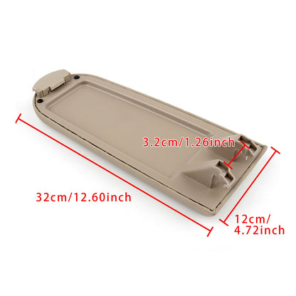 Coperchio della console centrale del bracciolo in pelle beige per VW MK4 Jetta Bora Golf 18D867173