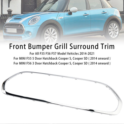 2014-2021 Mini Cooper F55 F56 F57 Griglia anteriore Griglia Surround 51137449207
