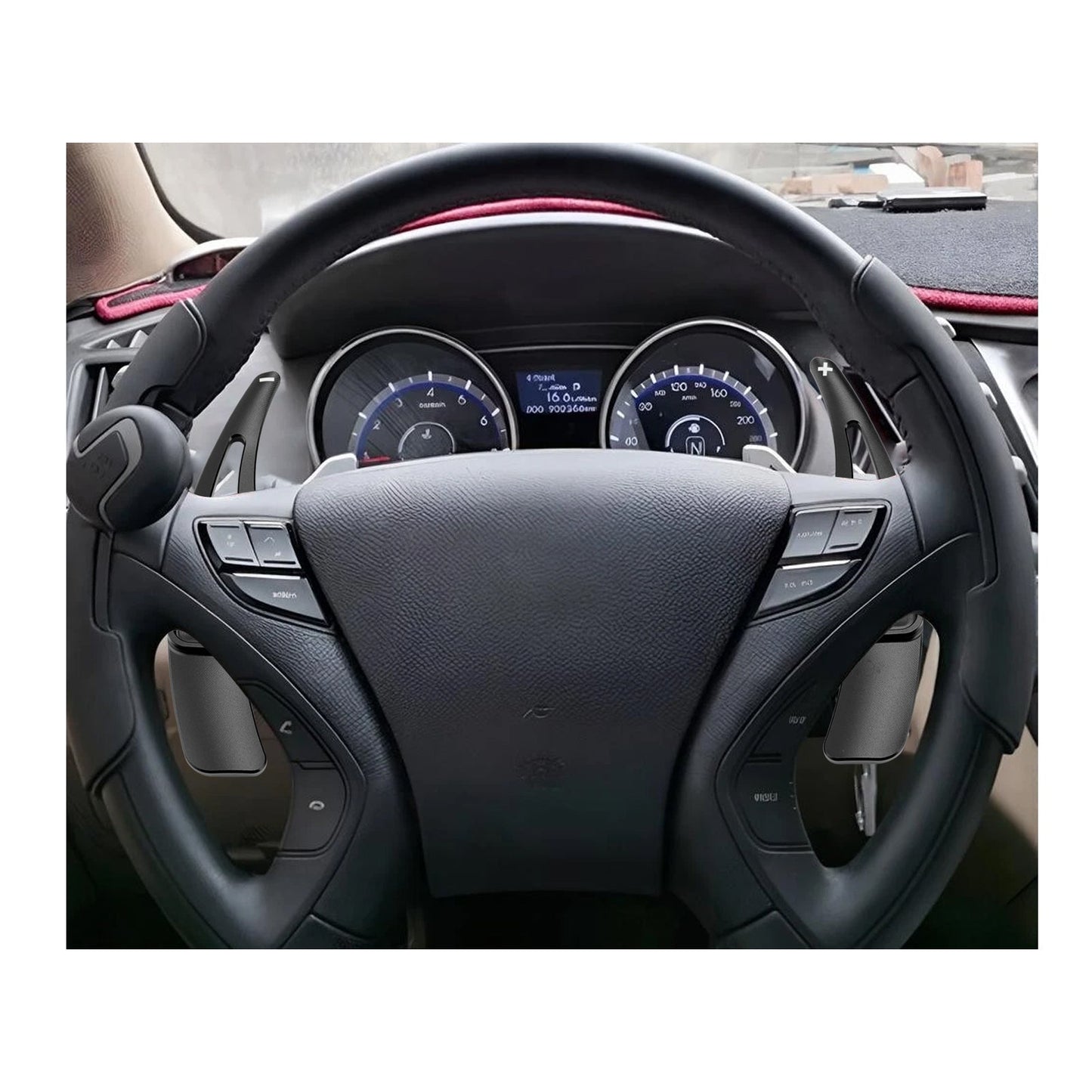 Leva del cambio al volante in alluminio per Hyundai Veloster 2012-2018