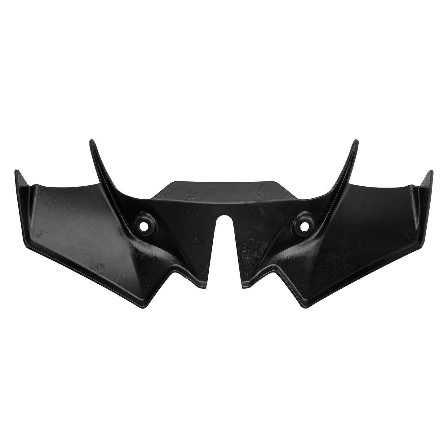 Carenatura di estensione spoiler anteriore downforce Kawasaki Z650 2021-2024 nera
