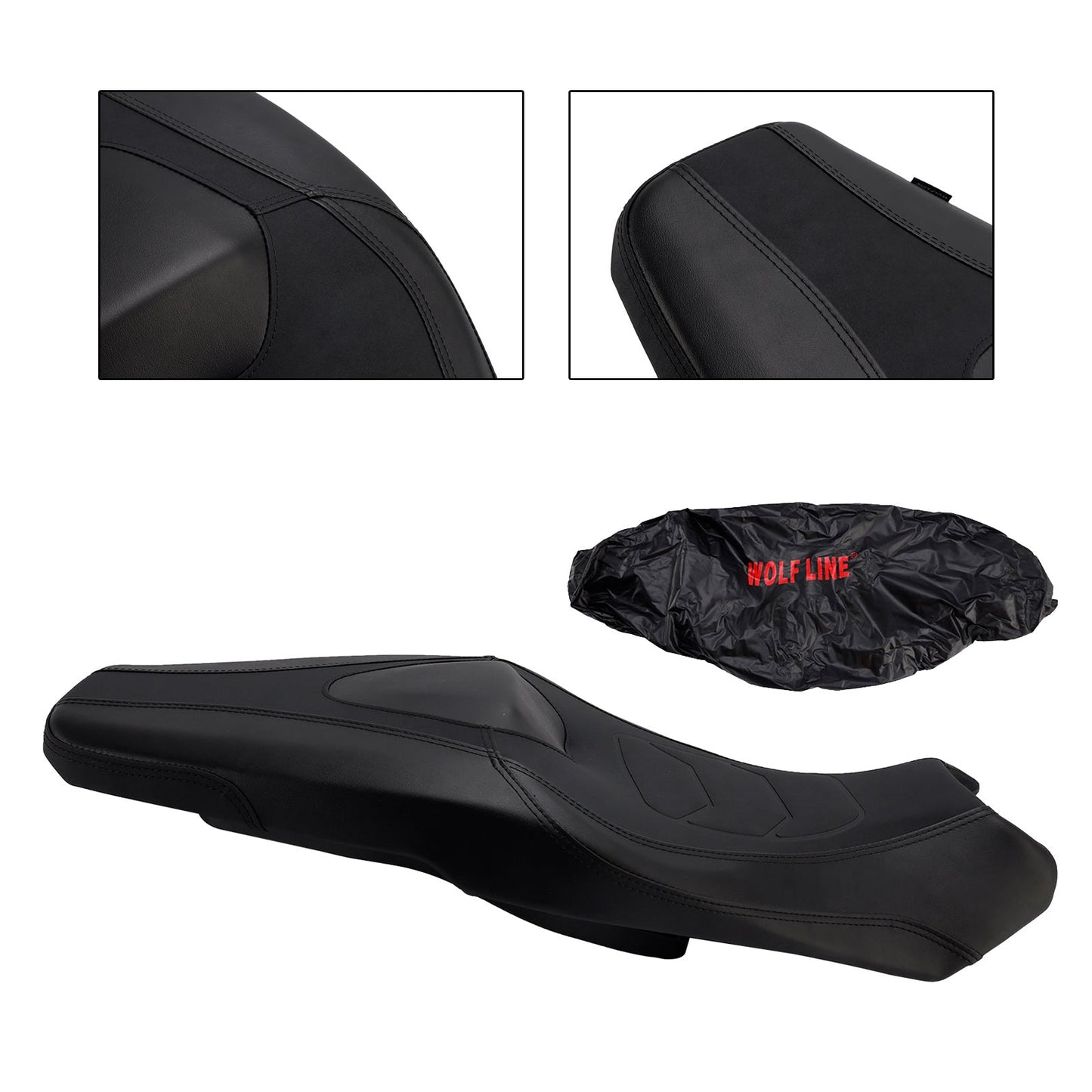 2025 Per Honda X-Adv 750 Forza Giallo Sedile anteriore Raider Cuscino conducente PU Fit Giallo