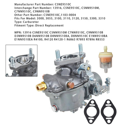 Carburatore C5NE9510C per trattore Ford 3000 3100 3300 3400 3500 13916