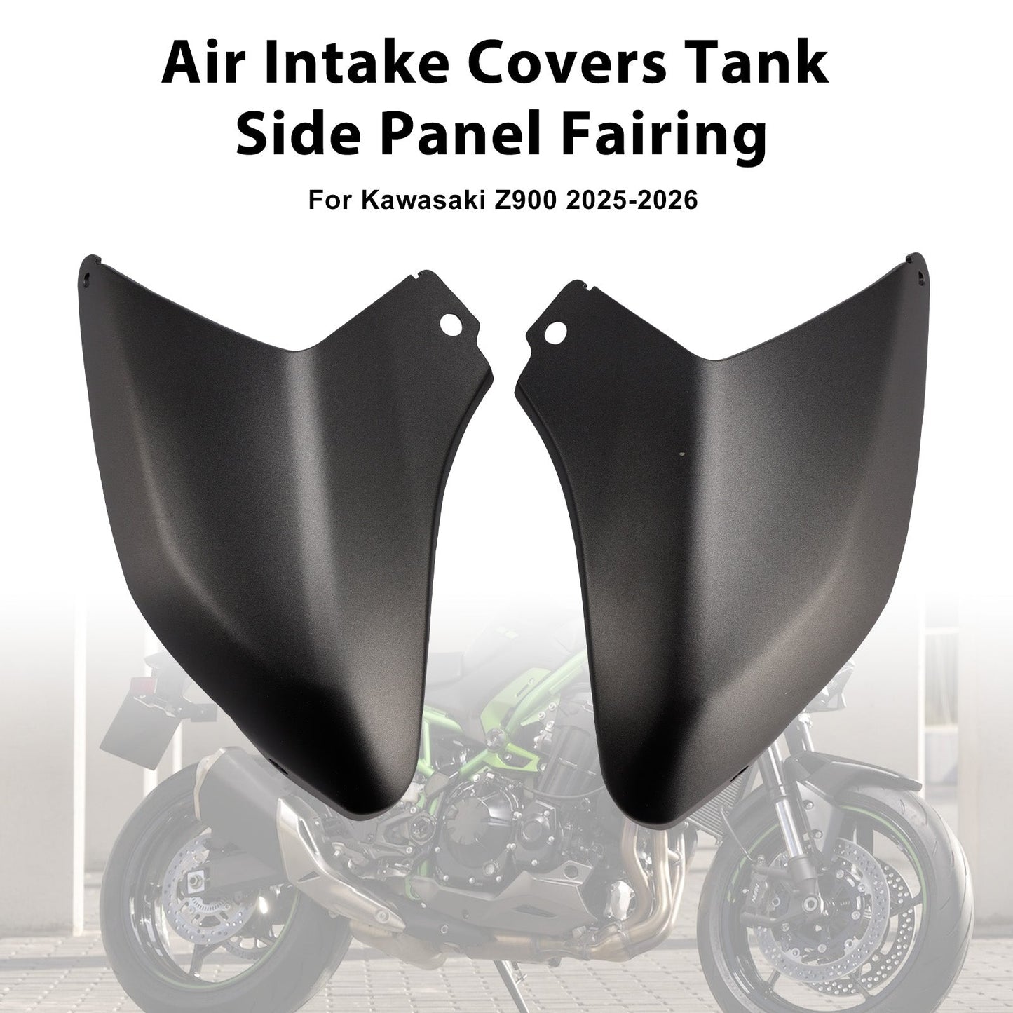 Coperture per presa d'aria, pannello laterale del serbatoio, carenatura per Kawasaki Z900 2025-2026