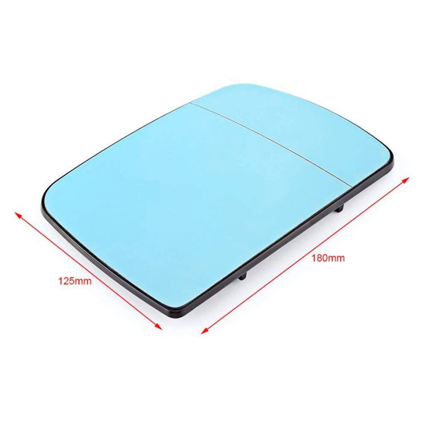 Specchietto retrovisore lato guida sinistro e destro riscaldato blu per BMW X5 E53 1998-2006