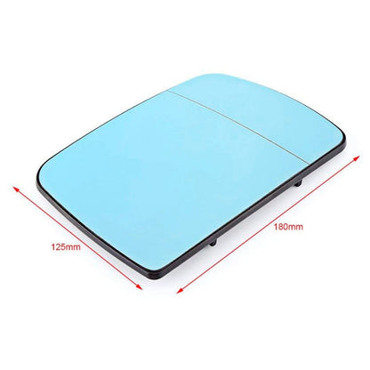 Specchietto retrovisore lato guida sinistro e destro riscaldato blu per BMW X5 E53 1998-2006