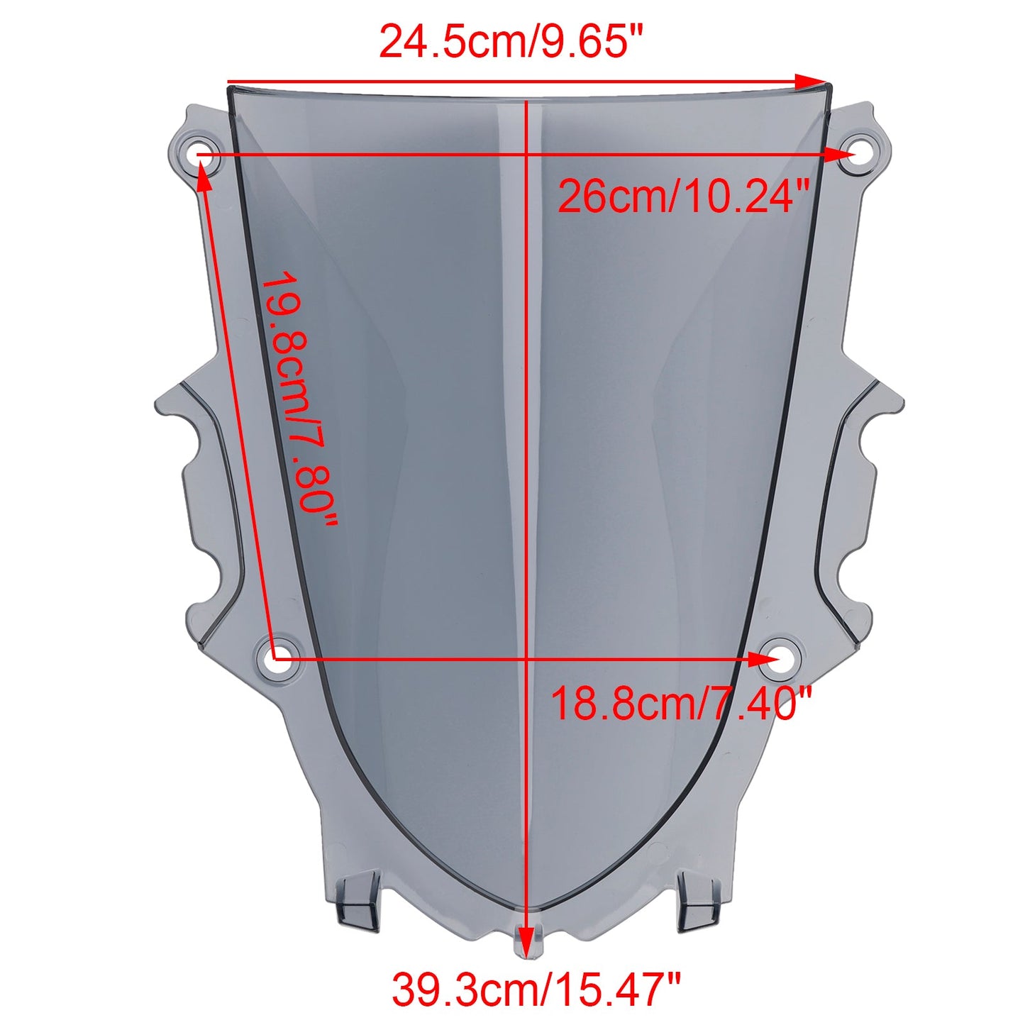 Parabrezza YAMAHA YZF-R3 YZF-R25 2019-2025