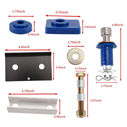 Kit boccola perno cerniera cofano bullone di montaggio 13-04154 adatto per Peterbilt 357 378 379