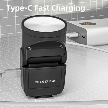 F02 Mini Flash Light Micro Slitta per Fotocamera Singola Luce di Riempimento Portatile per Fotografia