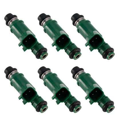 Iniettore di carburante Jaguar X-Type 3.0L V6 2.5L 6 pezzi 2002-2008 1X43-AB 1955004011