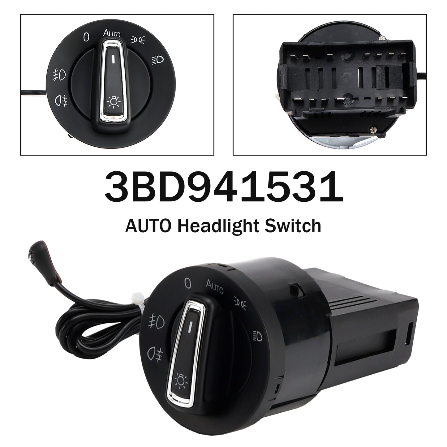 Interruttore fari automatico con luce 3BD941531 per VW Seat Octavia Fabia Alhambra