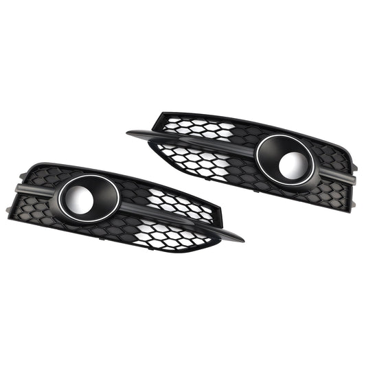 Cornice copri griglia fendinebbia paraurti anteriore nera Audi A7 S-Line S7 2012-2015