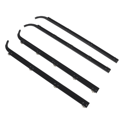 Guarnizione per finestrino anteriore Ford F150 per camion 1987-1996, 4 pezzi, guarnizione per finestrino porta + 2 pezzi, kit di guarnizioni