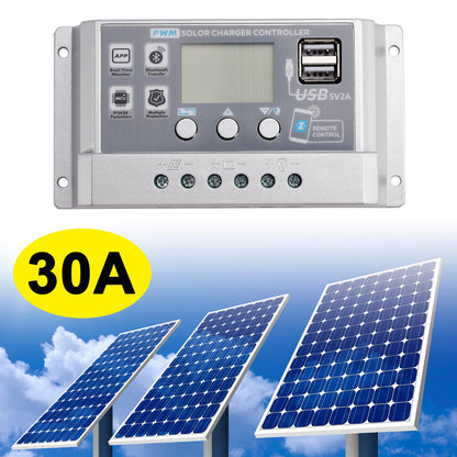 Regolatore solare PWM 10A-60A APP mobile Regolatore solare di controllo intelligente