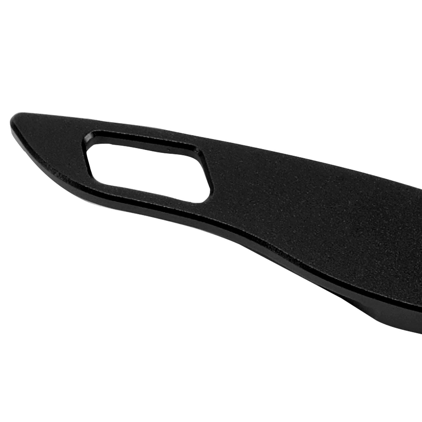 Palette del cambio al volante per Mitsubishi ASX 2013-15 in alluminio nero