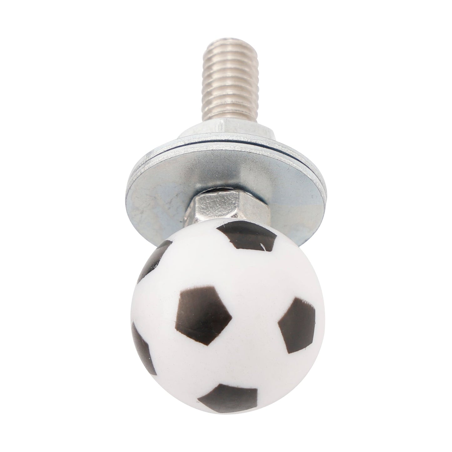 Viti per telaio targa da calcio con testa personalizzata in plastica M6, bulloni, ferramenta X4