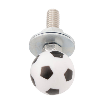 2x Bullone per targa CALCIO personalizzato Vite in plastica per moto Chopper Trike