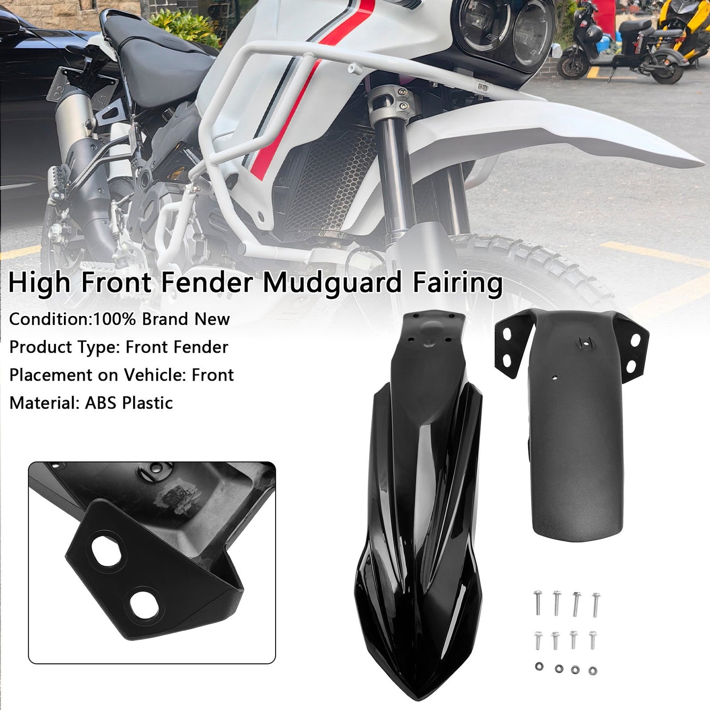Parafango anteriore alto per Yamaha Tenere 700 2019-2026