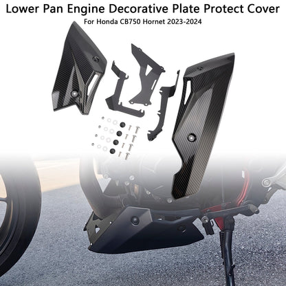 Copertura protettiva decorativa per piastra motore inferiore Honda CB750 Hornet 2023-2024