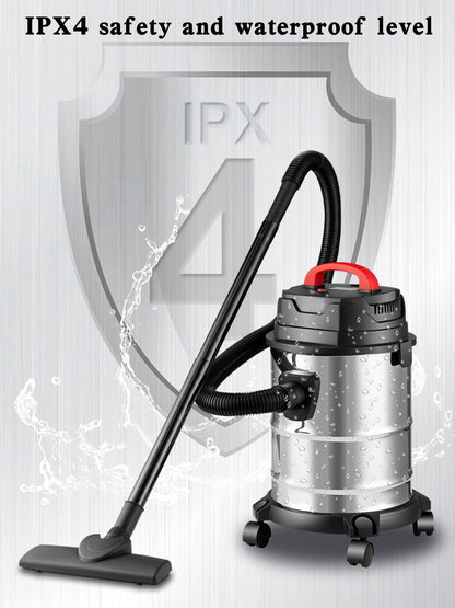 Aspirateur 1800W, aspirateur sec et humide, aspirateur industriel 18L Steel Stainless