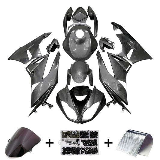 Kit carenatura iniezione in plastica ABS adatto per Kawasaki ZX6R 636 2009-2012
