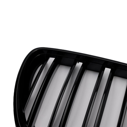 Griglia anteriore a doppio rene nera lucida BMW X-Series X5 E53 2004-2006