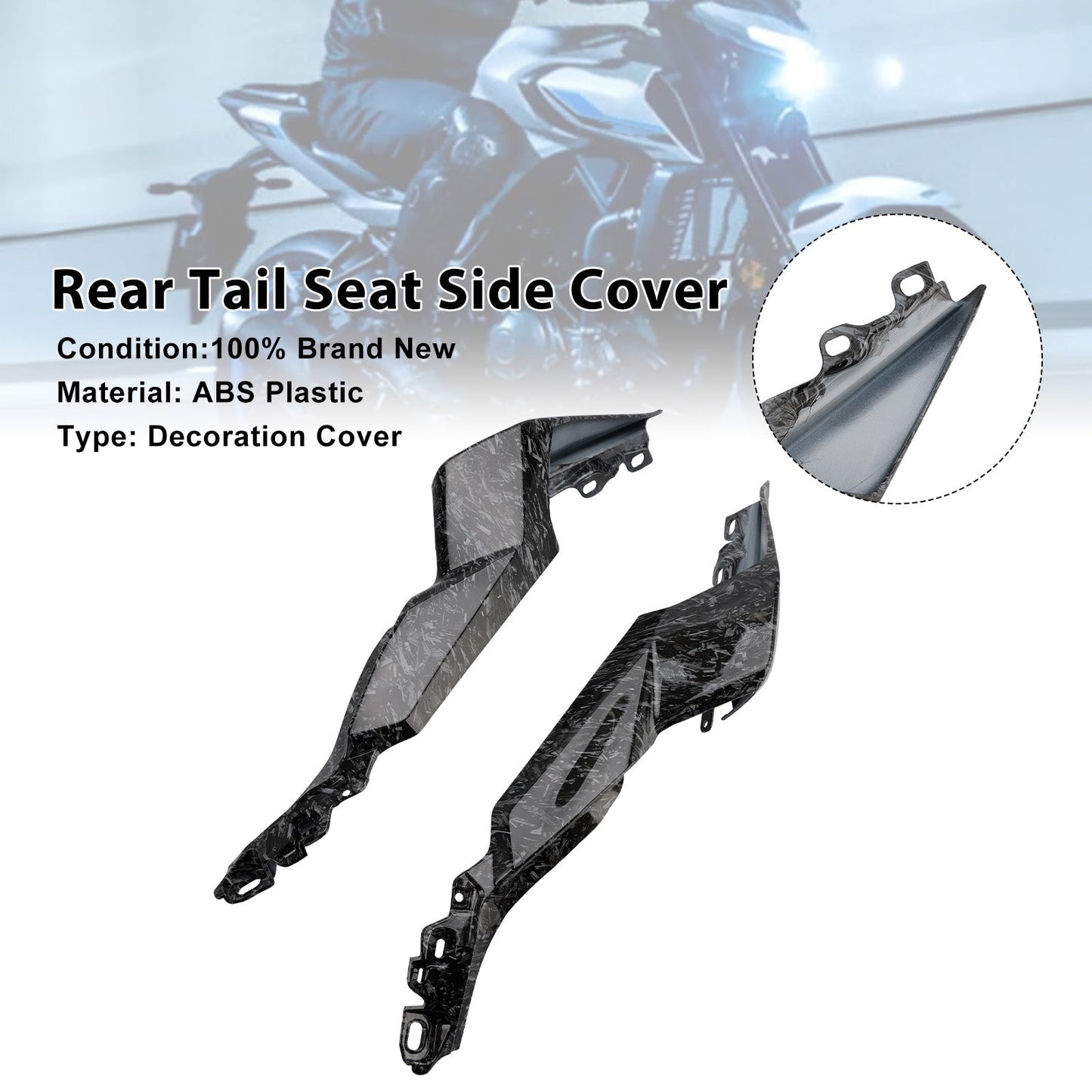 Carenatura laterale del codino posteriore Yamaha YZF-R3 R25 MT-03 2025-2026