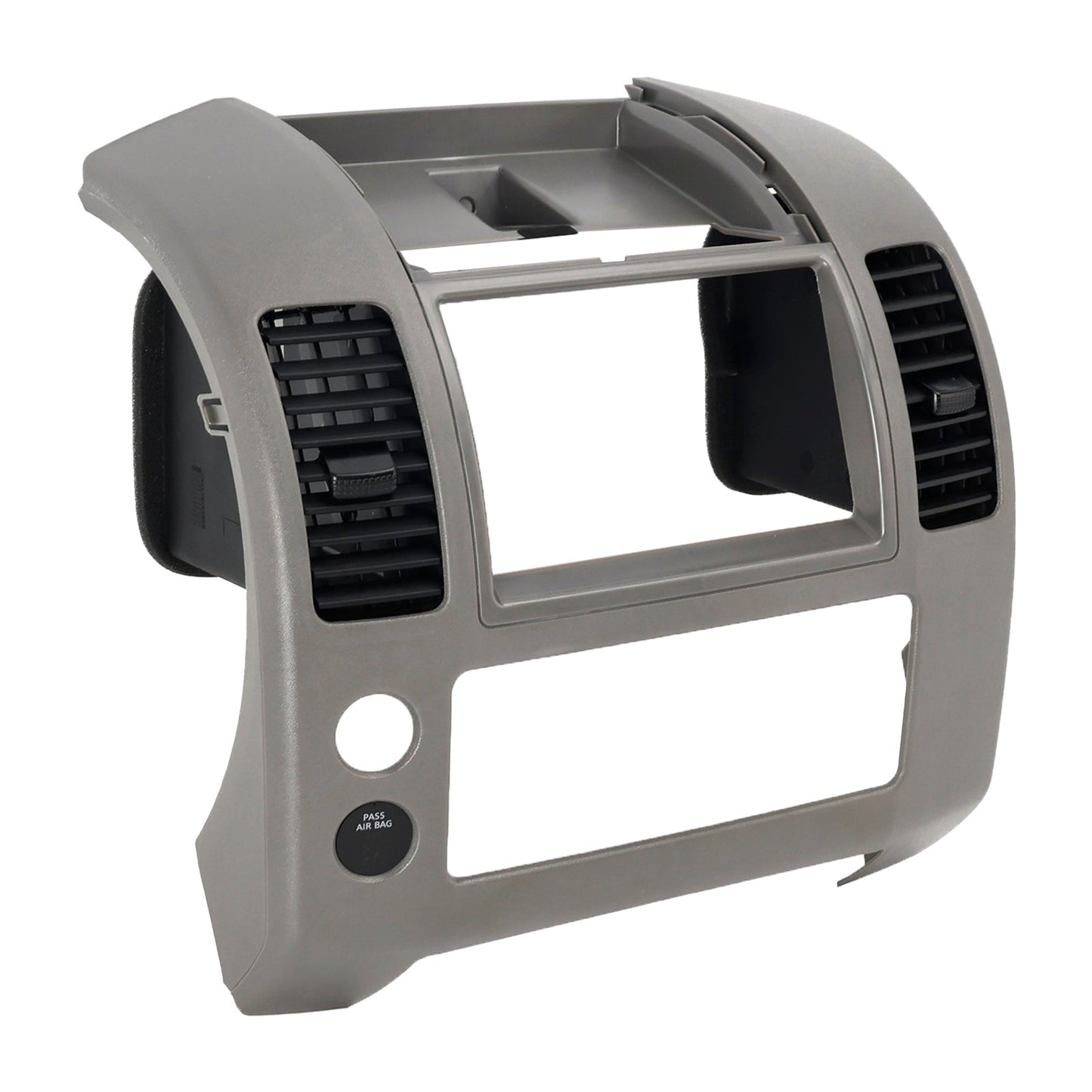 Nissan Frontier S, XE, SE, LE, Nismo Off-Road 2005-2020 - 4 cilindri 2.5L, 6 cilindri 4.0L Pannello console cruscotto centrale, cornice coperchio quadro strumenti 68259-ZP16