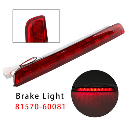 Freno centrale posteriore per Land Cruiser Prado LC120 2003-2009, colore rosso.