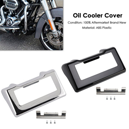 Copertura del radiatore dell'olio adatta per Touring Road King Street Glide 2011-2016