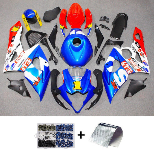 Kit carenatura iniezione plastica ABS per Suzuki GSXR1000 2005-2006 K5