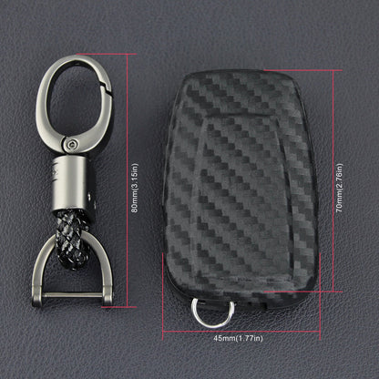 Custodia in similpelle e silicone per chiave auto con fibbia per Toyota Camry