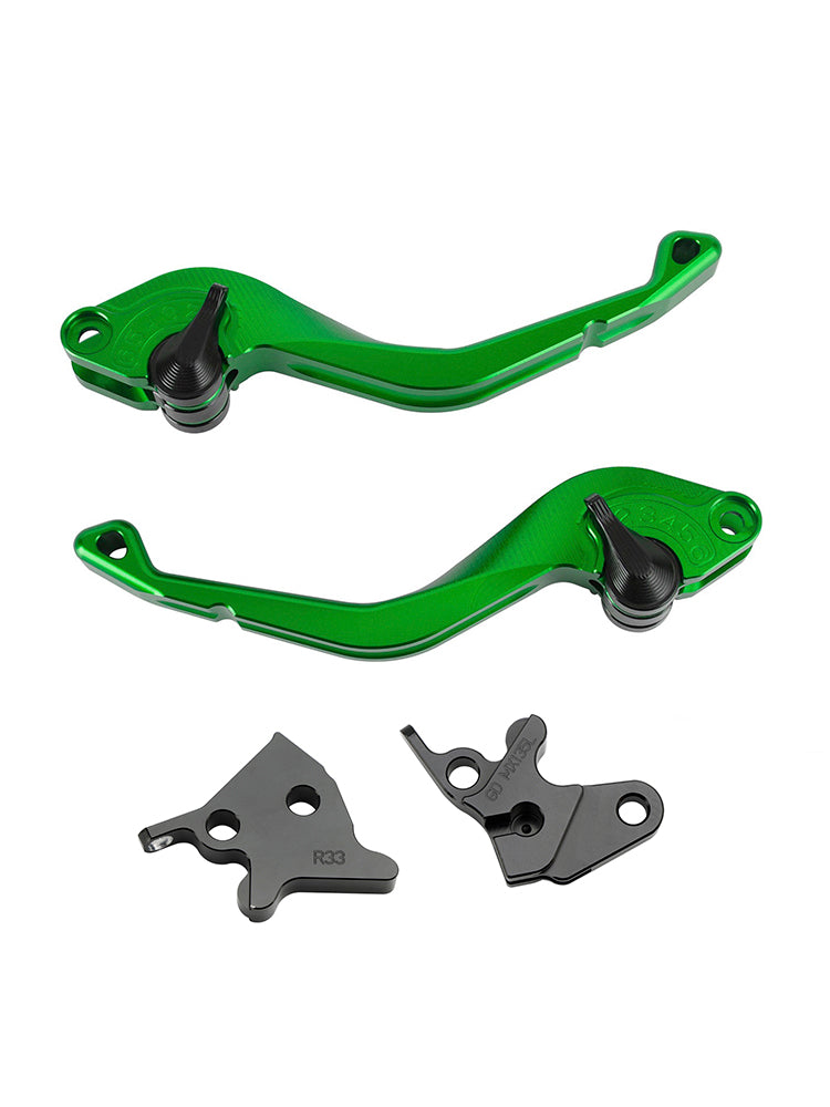 Leva freno frizione corta CNC adatta per YAMAHA YBR125 2005-2014