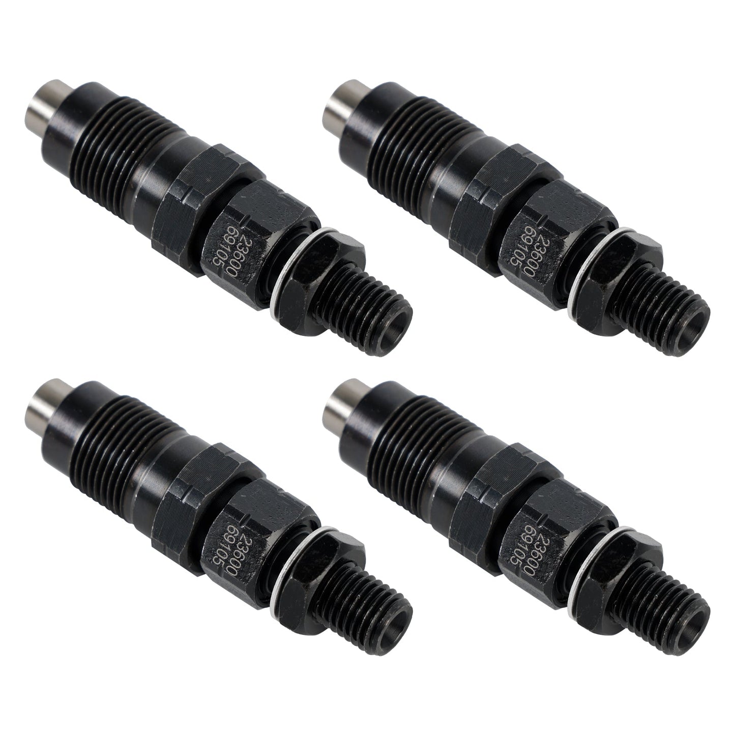 4 pezzi iniettori carburante per Toyota 1KZ-T Land Cruiser 1KZ 093500-5700 23600-69105
