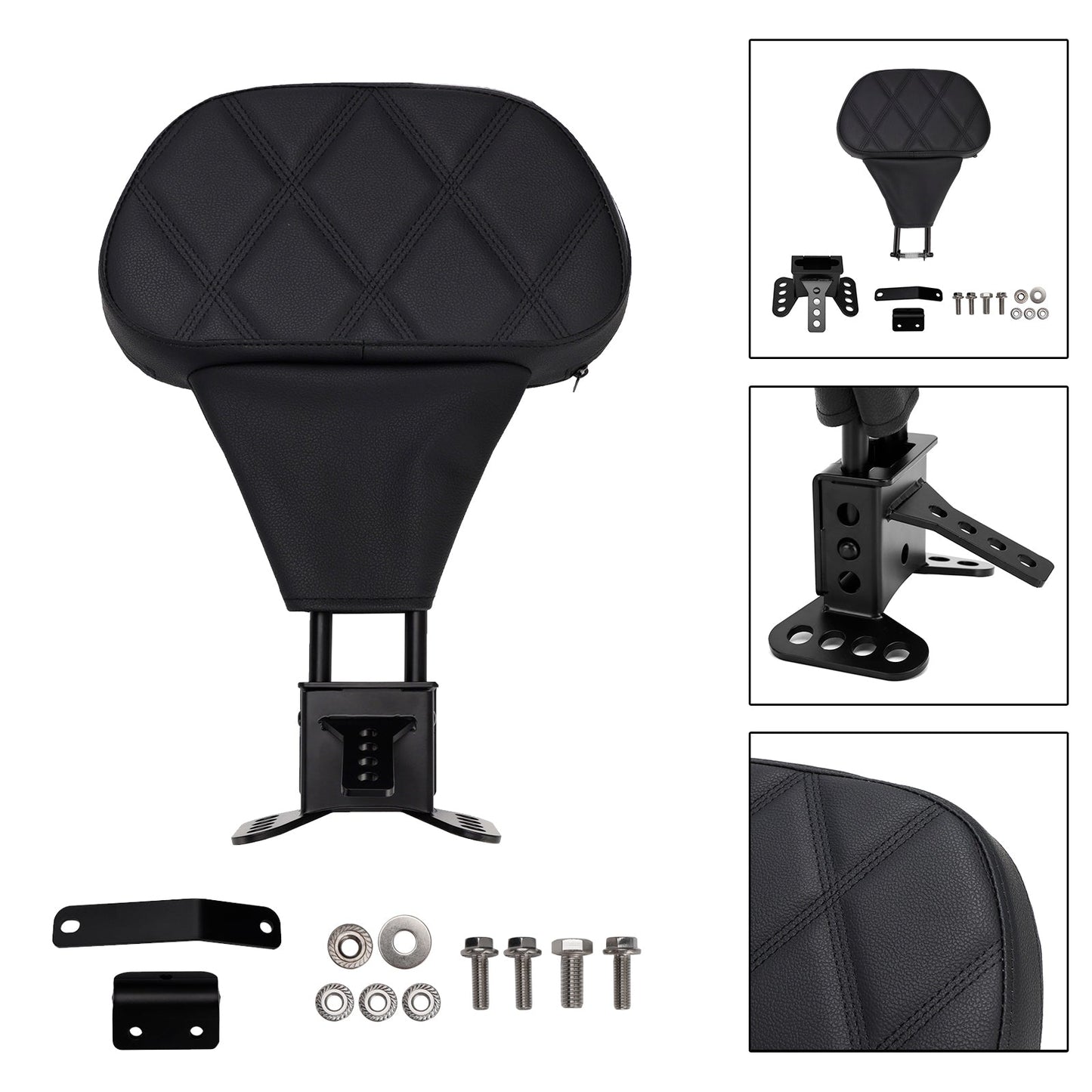 Cuscino per schienale conducente adatto per Street Electra Road Glide Road King Tri Glide 09-25
