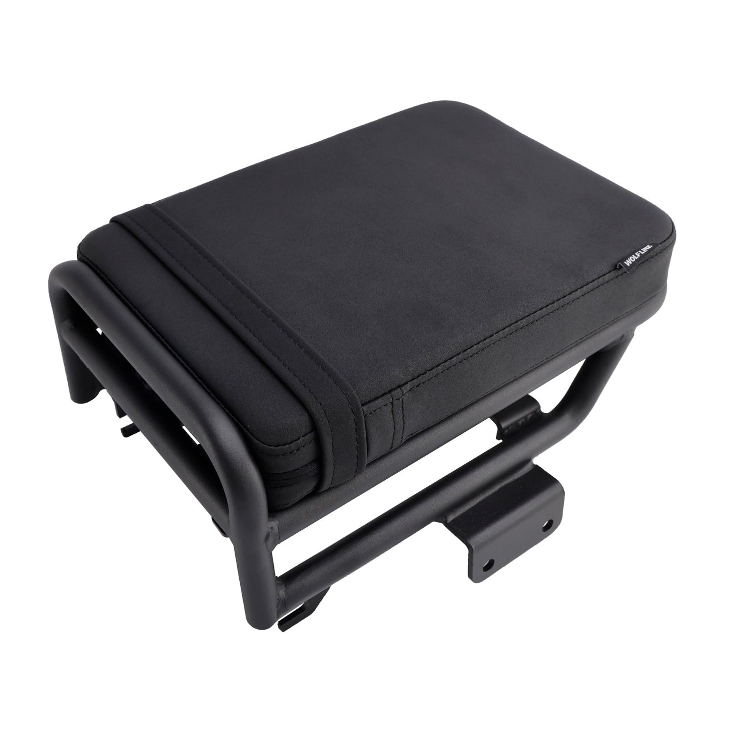 Cuscino passeggero posteriore per HONDA CT125 huntercub 125 2020-2023, piatto, in poliuretano, nero