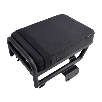 Cuscino passeggero posteriore per HONDA CT125 huntercub 125 2020-2023, piatto, in poliuretano, nero