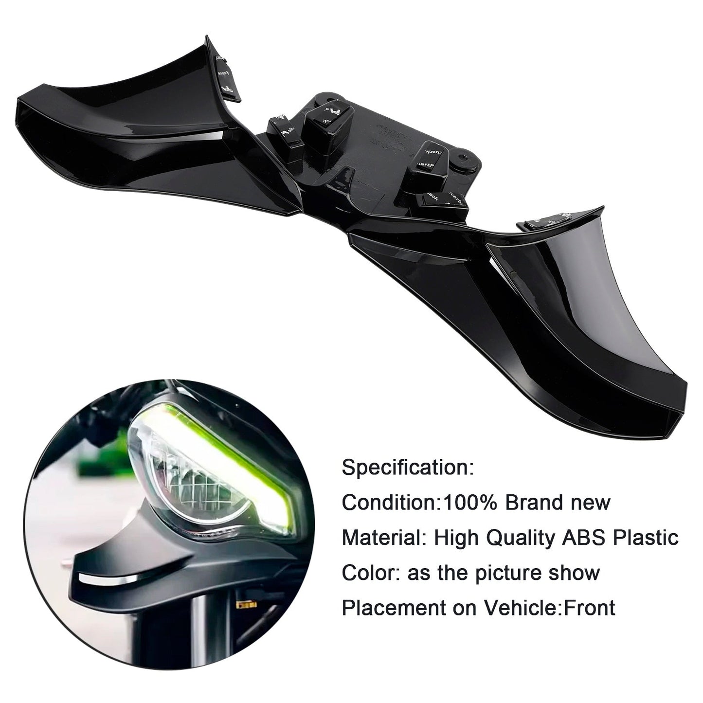 Alette spoiler anteriori Street Triple 765R/RS 2023-2025