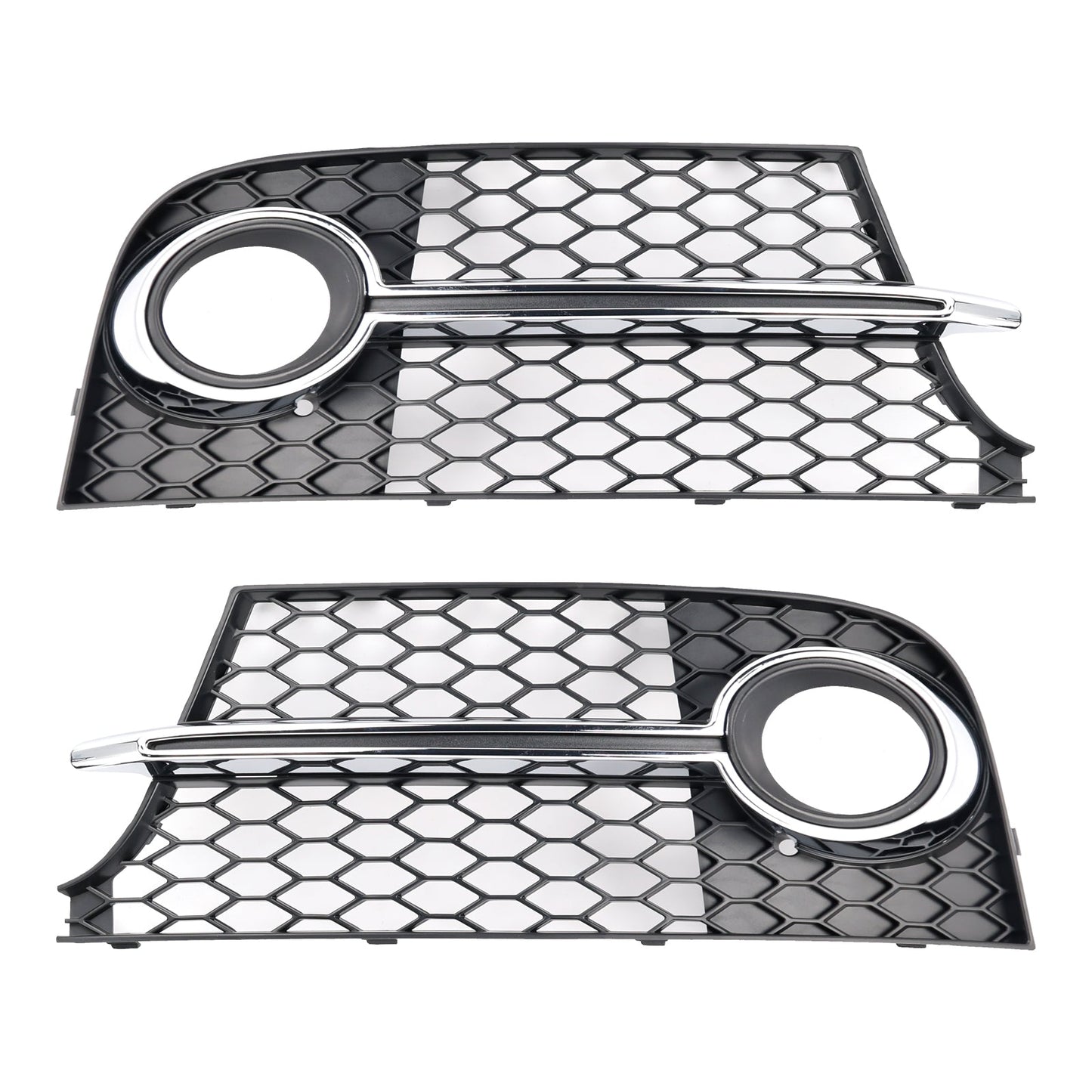 Griglia fendinebbia cromata per paraurti anteriore Audi TT MK2 S-Line TTS 2011-2014