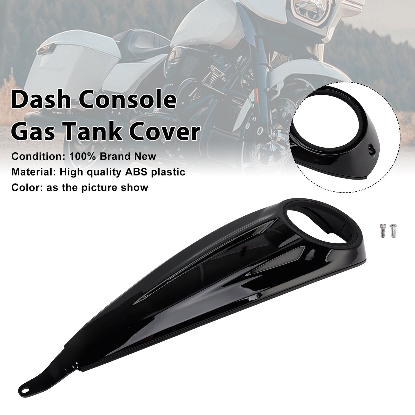 Copertura del serbatoio del carburante per console del cruscotto per Touring Road Glide / Street Glide 2023-2025