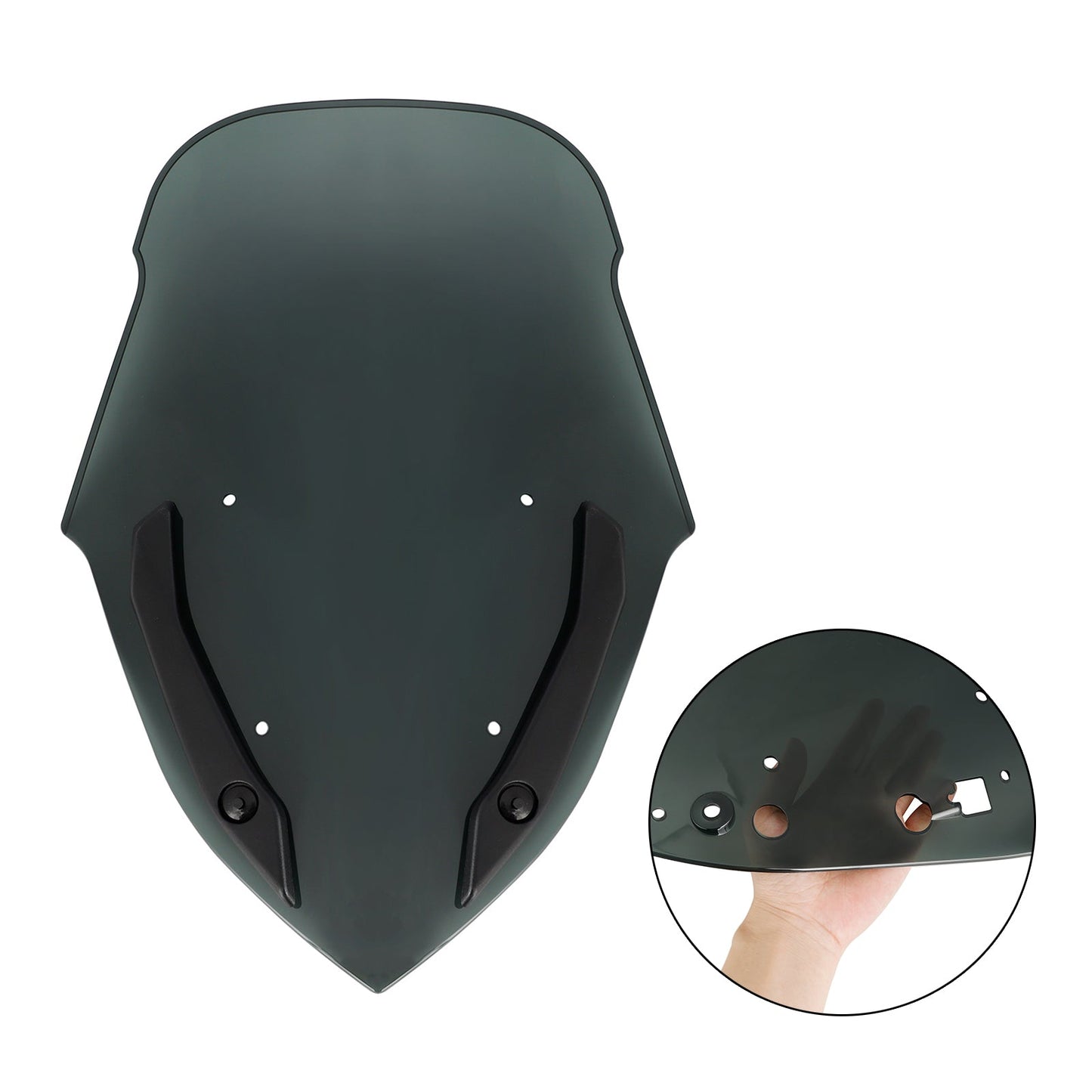 Parabrezza per parabrezza moto ABS YAMAHA NMAX 155 2021-2023