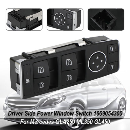 Interruttore alzacristalli elettrico principale per Mercedes-Benz W176 X156 C117 W166 1669054300
