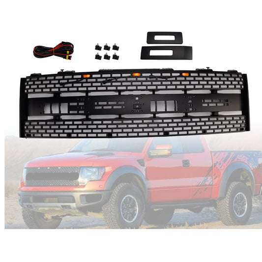 Griglia paraurti anteriore Ford F150 Raptor senza foro per telecamera CL3Z8200DA 2010-2014