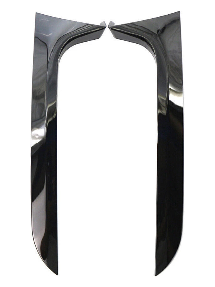 Audi A6 C7 Allroad Avant 2012-2018, coppia di spoiler laterali per lunotto posteriore, colore nero lucido
